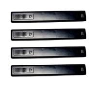 VETJMUA Barras Transversales Juego De 4 Cubiertas De Clip para Moldura Superior con Orificio para Barras De Techo para Suzuki para Swift Baca Portaequipajes