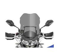 VETJMUA Carenabris para Benelli para TRK502 para TRK502X para TRK 502 502X 552 552X para TRK552X Parabrisas De Motocicleta Deflectores De Viento Parabrisas de Moto(Soot 47CM)