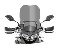 VETJMUA Carenabris para Benelli para TRK502 para TRK502X para TRK 502 502X 552 para TRK552X Parabrisas Motocicleta Parabrisas Deflectores De Viento Parabrisas de Moto(Soot 57CM)