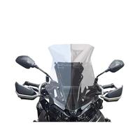 VETJMUA Carenabris para Benelli para TRK702 para TRK702X para TRK 702 702X Parabrisas de Motocicleta Deflectores de Viento Vidrio Delantero Transparente Parabrisas de Moto(52CM Transparent)