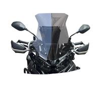 VETJMUA Carenabris para Benelli para TRK702 para TRK702X Parabrisas para TRK 702 702X Parabrisas con Cristal Frontal Transparente para Motocicleta Parabrisas de Moto(52CM-1)