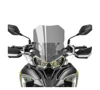 VETJMUA Carenabris para Benelli para TRK702 para TRK702X Parabrisas para TRK 702 702X Parabrisas con Cristal Frontal Transparente para Motocicleta Parabrisas de Moto(46.5CM-1)