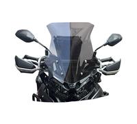 VETJMUA Carenabris para Benelli para TRK702 para TRK702X Parabrisas para TRK 702 702X Parabrisas con Cristal Frontal Transparente para Motocicleta Parabrisas de Moto(47CM-1)