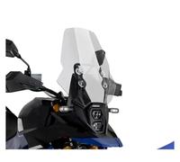 VETJMUA Carenabris para Suzuki para V-Strom 800 DE 800DE Aumento Deflector De Parabrisas Parabrisas Elevado DL800DE Parabrisas Delantero Motocicleta Parabrisas de Moto(51 Transparent)