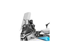 VETJMUA Carenabris Parabrisas de Motocicleta para CFMOTO 450MT MT450 450 MT, deflectores de Viento, Parabrisas Delantero ensanchado, Parabrisas Elevado Parabrisas de Moto(Transparent 40CM)