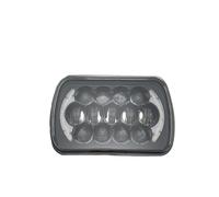 VETJMUA Faros Principales Para Jeep Para Wrangler YJ XJ MJ (1984-2001) Faros LED 5X7 7X6 Cuadrados Con Luces De Giro DRL Luces Altas Y bajos(1*Black D)
