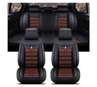 VETJMUA Fundas para Asientos para Buick Todos Modelos Coche para Enclave para Cascada para Encore para Lacrosse para Excelle para Regal Funda Universal Fundas de Asiento(Black Coffee 5 Seat E)