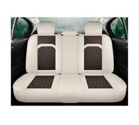 VETJMUA Fundas para Asientos para Toyota para RAV4 para Avensis T25 T27 para Yaris para Auris para Aqua para Prius 20 30 para Camry 40 50 para Aygo Fundas de Asiento(Beige Coffee Rear)