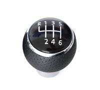 VETJMUA Pomo Palanca de Cambios Para Para Lancer EX Para EVO Para GTS Para ASX V3 V5 V6 Perilla De Palanca Cambios Coche MT Head Stick(6 Speed with hole)