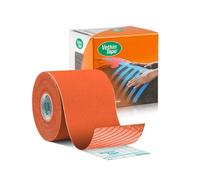 VetkinTape Cinta kinesiológica Veterinaria | Cinta para Caballos y Perros | Vendaje neuromuscular equino y canino | Sin látex | Extra adherencia |Marca de Calidad TÜV | 6cmx5m | 1 Rollo Naranja