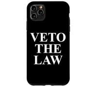 Veto The Law Anti Fascism Resist Protest No Kings in America Carcasa para iPhone 11 Pro MAX