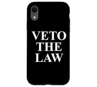 Veto The Law Anti Fascism Resist Protest No Kings in America Carcasa para iPhone XR