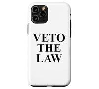 Veto The Law No Kings in America Anti Fascism Resist Protest Carcasa para iPhone 11 Pro