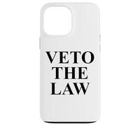 Veto The Law No Kings in America Anti Fascism Resist Protest Carcasa para iPhone 13 Pro MAX