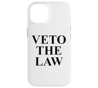 Veto The Law No Kings in America Anti Fascism Resist Protest Carcasa para iPhone 14