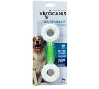 VETOCANIS - Hueso para Perro - Cuidado Dental antitarro para Perros medianos y Grandes, higiene y Salud del Perro - Accesorio de Perro de Nailon Resistente - Aroma Menta
