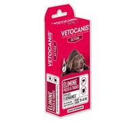 Vetocanis - Pipeta antipulgas antigarrapatas para Perro - Tratamiento y protección contra infestaciones - Antiparasitarios Perro Grande 20-40 kg