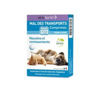 Vetoform Mal des Transports - Comprimidos para perro y gato (30 comprimidos)