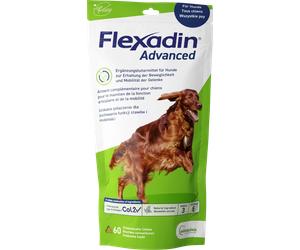 VETOQUINOL Flexadin Advanced Alimento Dietético Complementario para Perros 180 g (60 bocados)