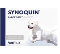 Vetplus Synoquin EFA - Suplemento para perros razas grandes, 120 Comprimidos