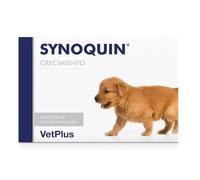 Vetplus Synoquin Growth Envase con 60 Comprimidos de Suplemento Nutricional para Perros