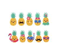 VETPW DIY Full Drill Pintura de Diamantes Pegatinas con Patrón de Piña para Pegatinas de Bricolaje Manualidades, Pintura de Diamantes por Números para Principiantes Adultos (10 Piezas)