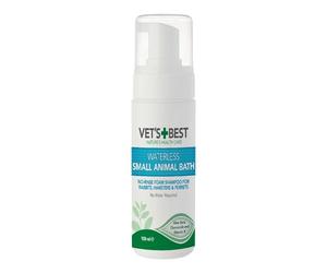 Vet's Best Baño de Animales pequeños sin Agua, Champú seco sin Enjuague para Animales pequeños, 150ml