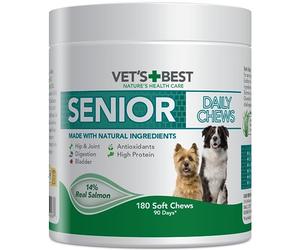 Vet's Best Masticables Blandos Diarios: Suplementos para Perros Mayores