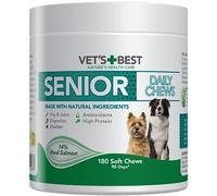 Vet's Best Masticables Blandos Diarios, Suplementos para Perros Mayores - Sabor a salmón