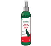 Vet's Best Spray alivio del picor para perros 250ml | Calma la piel seca del perro. Alivia el deseo de rascarse, lamerse y la picazón.