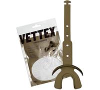 Vettex Doubleguard - Protector bucal con protección labial, adulto (AC25-VG)