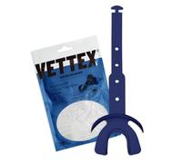 Vettex - Protector bucal doble con protección labial, color azul marino