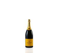 Veuve Clicquot Yellow Label Brut Champagne Jeroboam, 3 Litre in wooden box