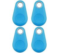 VeVaad - Buscador de artículos Bluetooth, paquete de 4, localizador de artículos Bluetooth, rango de búsqueda de 10 m, compatible con iOS Android, para llaves, equipajes, maletas, carteras, bolsas,