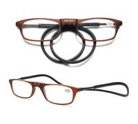 VEVESMUNDO Gafas de lectura magnéticas alrededor del cuello, cierre magnético ligero, para mujer y hombre, con imán