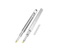 VEVOR 1 Par Correderas a Cajones Cierre Doble Carga 226,8 kg 1047 x 76 x 19,5 mm