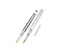 VEVOR 1 Par Correderas a Cajones Cierre Doble Carga 226,8 kg 945 x 76 x 19,5 mm