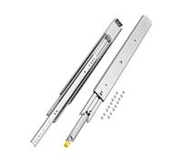 VEVOR 1 Par de Correderas a Cajones con Cierre Carga 226,8 kg 763 x 76 x 19,5 mm
