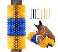 VEVOR 1 Pieza Cepillo Rascador Grande para Ganado de 51 x 19 x 10 cm con 2 Tornillos, Rascado Cepillo para Aliviar la Picazón de la Espalda y Mantener la Limpieza para Caballos, Cerdos, Vacas