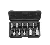 VEVOR 10 PCS Juego de Dados con Punta Estriada de Triple Estría Cuadrada XZN