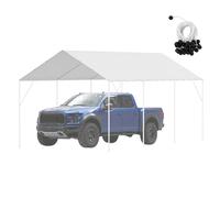 VEVOR 10' x 20' Lona de repuesto para , lona para refugio de garaje, impermeable y contra rayos UV, (solo cubierta superior, no incluido), color