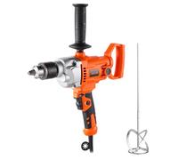 VEVOR 1100 W Mezclador de Mortero Eléctrico 2 en 1 Taladro Mezclador 0-850 RPM