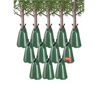 VEVOR 12 PCS Bolsa de Riego de 75,7 L para Árboles Nuevos, Bolsas de Riego por Goteo para Árboles Rellenables de Liberación Lenta de 5 a 9 Horas con Cremallera para Apuntar a las Raíces Profundas