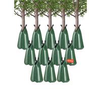 VEVOR 12 PCS Bolsa de Riego de 75,7 L para Árboles Nuevos, Bolsas de Riego por Goteo para Árboles Rellenables de Liberación Lenta de 5 a 9 Horas con Cremallera para Apuntar a las Raíces Profundas