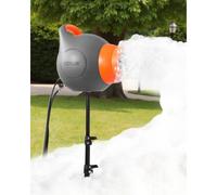 VEVOR Cañón de Espuma para Fiestas de 120 W, Máquina de Espuma Portátil con Soporte de Trípode para Patio, Piscina, Eventos al Aire Libre, Actividad de Cumpleaños, Celebraciones, Gris y Naranja