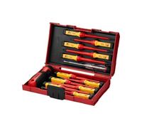 VEVOR Juego de Destornilladores Aislados de 1000 V, 13 PCS Juego de Herramientas Eléctricos Profesionales con Puntas Magnéticas, Phillips Ranuradas Pozi Torx Destornilladores para Electricistas