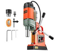 VEVOR 1350 W Taladro de Columna Magnético Diámetro de 50 mm Velocidad 0-800 RPM