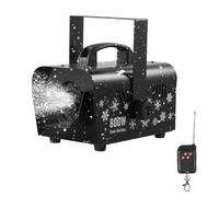 VEVOR 1500 W Máquina de Nieve, Máquina Portátil de Copos de Nieve Colgante con Asa, Control Remoto Inalámbrico y Depósito de 5 L, para Fiestas Navideñas, Efectos de Escenario, Decoración de Bodas