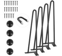 VEVOR 16" Patas de muebles de horquilla de metal sólido de resistencia para mesa de comedor