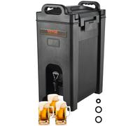 VEVOR 18,9 L Dispensador de Bebidas de Agua Fría y Caliente Calidad Alimentaria